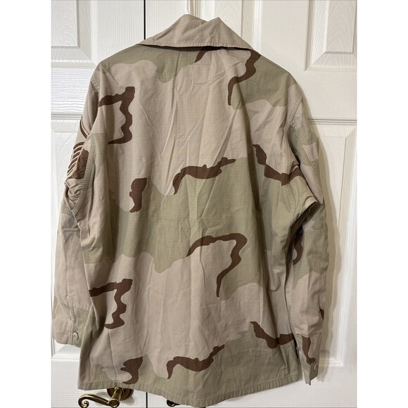Original US Air Force DCU Desert Camo Jacket USCENTAF Size L - Picture 7 of 7